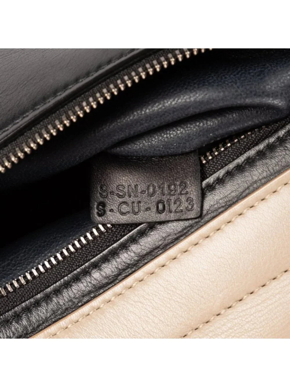 Celine Small Tricolor Trapeze Gray Black Blue Calfskin Leather Shoulder